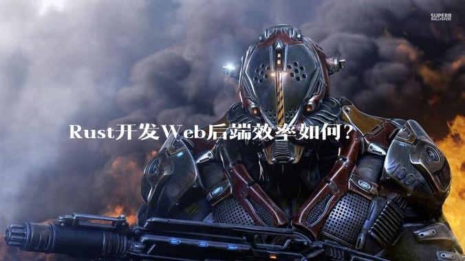 Rust开发Web后端效率如何？