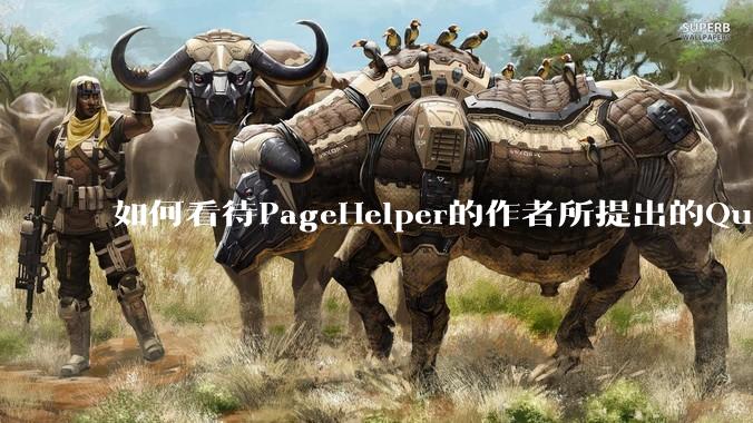 如何看待PageHelper的作者所提出的QueryInterceptor 规范？